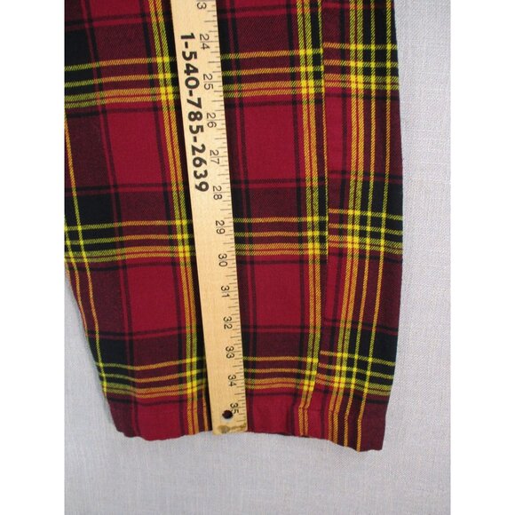 NFL Team Apparel Womens Size - L Flannel Pajama Pants Plaid - Picture 7 of 10